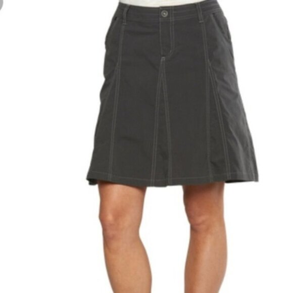 KUHL Charcoal Grey Splash Skirt - Picture 1 of 7